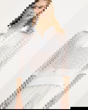 Joseph Ribkoff pulover culoarea alb, light, 261634