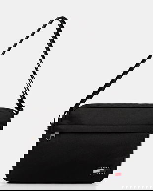 Tommy Jeans husa laptop culoarea negru, AM0AM14075