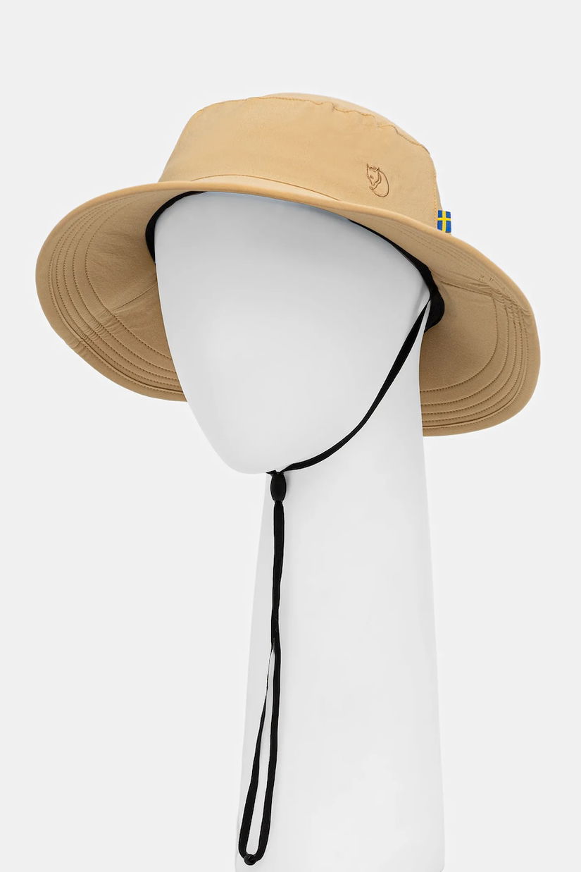 Fjallraven palarie Abisko culoarea bej, F77406