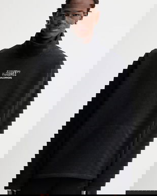 MM6 Maison Margiela bluză x Salomon culoarea negru, uni, SH0NH0019.M20140.899