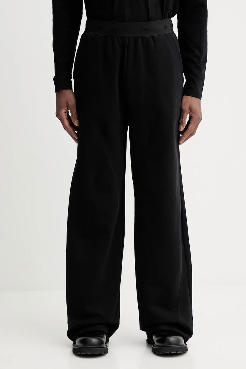 Heliot Emil pantaloni de trening din bumbac