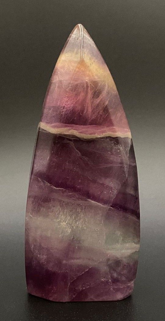 Fluorit Candy - Sculptura piatra semipretioasa