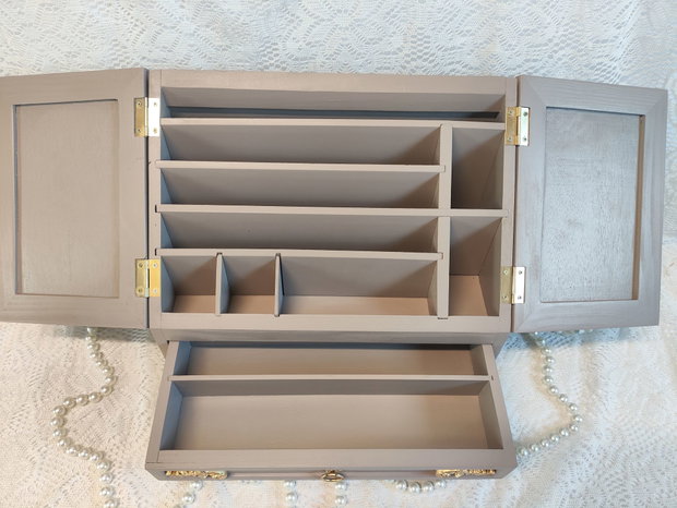 Organizator vintage din lemn-Baroque
