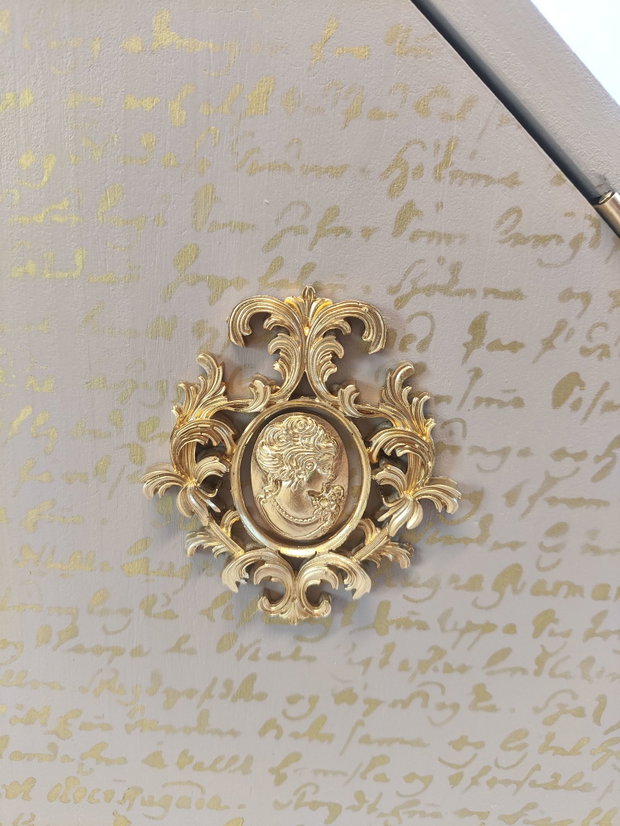 Organizator vintage din lemn-Baroque
