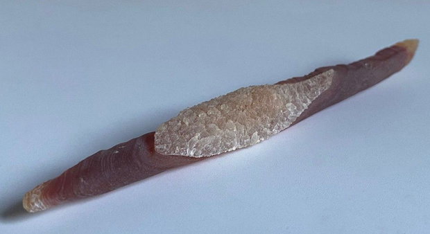 Agat Gobi (Alxa, Alashan) - Bagheta piatra semipretioasa