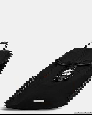 Karl Lagerfeld rucsac IKON culoarea negru, mic, uni, B1W30013