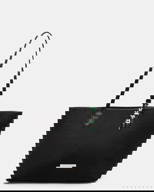 Karl Lagerfeld geantă IKON culoarea negru, B1W30012