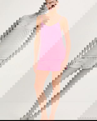 Karl Lagerfeld pijama culoarea roz, B1W45011