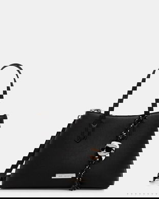 Karl Lagerfeld geantă IKON culoarea negru, B1W30003