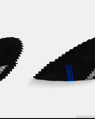 Karl Lagerfeld Jeans căciulă din bumbac culoarea negru, B1M33060