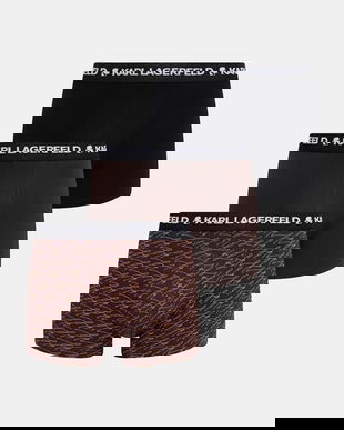 Karl Lagerfeld boxeri AUTOGRAPH 3-pack culoarea maro, B1M47011