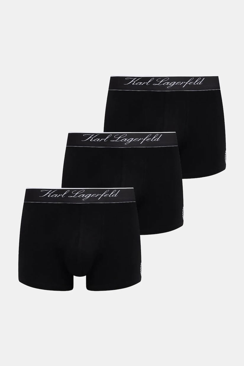 Karl Lagerfeld boxeri HOTEL KARL 3-pack culoarea negru, B1M47009