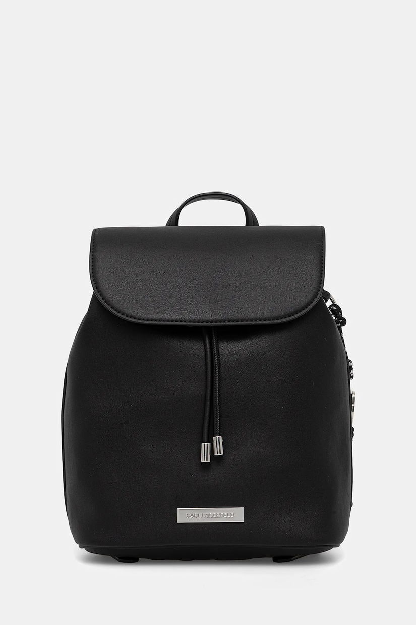 Karl Lagerfeld rucsac IKON culoarea negru, mic, uni, B1W30002
