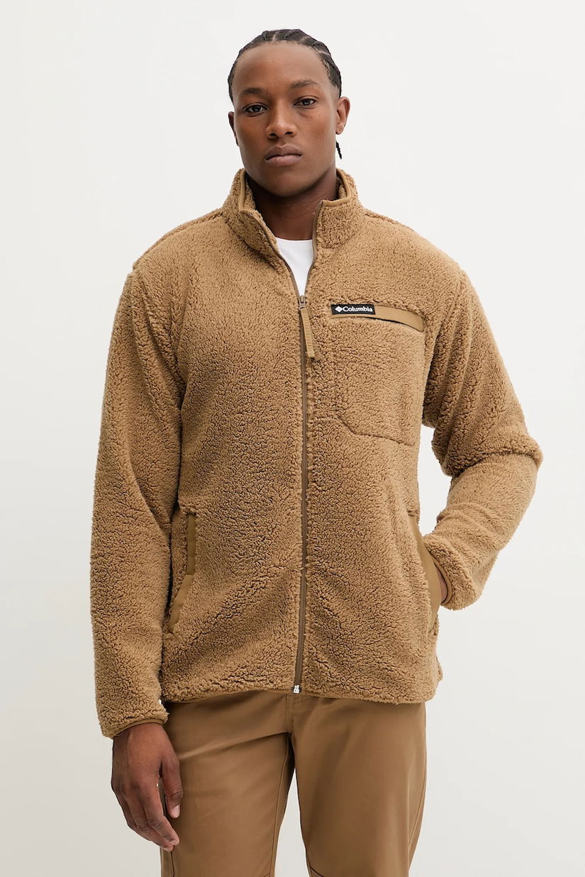 Columbia hanorac în aer liber Rugged Ridge culoarea verde, uni, 2135481