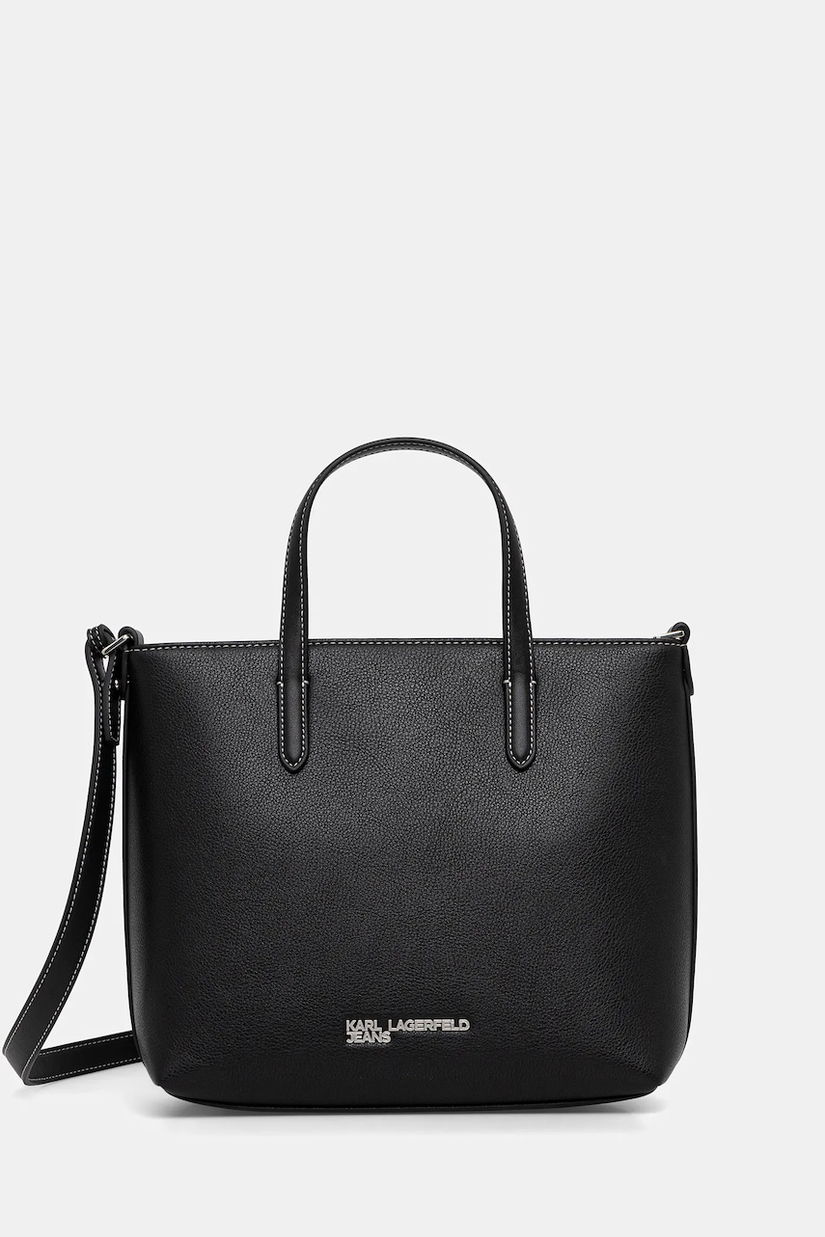 Karl Lagerfeld Jeans geantă culoarea negru, B1W30152