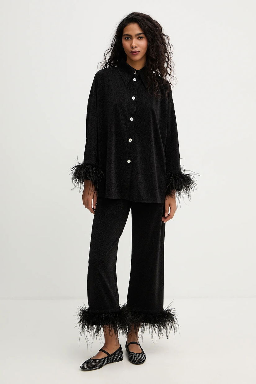 The Sleeper pijama culoarea negru, HC2302QR