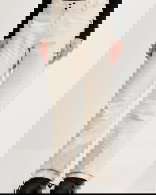 Oakley pantaloni de schi JASMINE culoarea bej, FOA500128