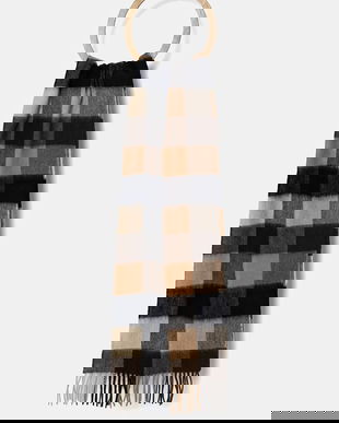 Barbour fular culoarea bej, modelator, USC0005