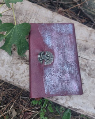 Agenda cu coperta din piele naturala