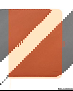 Orbitkey husă ipad Compendium A4 culoarea portocaliu