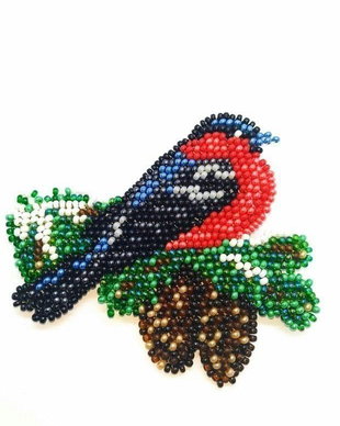 Broșă de iarnă Botgros