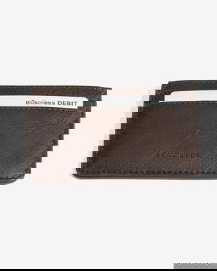 Stackers card-holder culoarea maro, 0