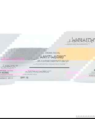 Crema de Fata Anti-Imbatranire cu Acid Hialuronic SPF 15 - LabNatur Rejuvenating Anti-Aging Face Cream, 50 ml