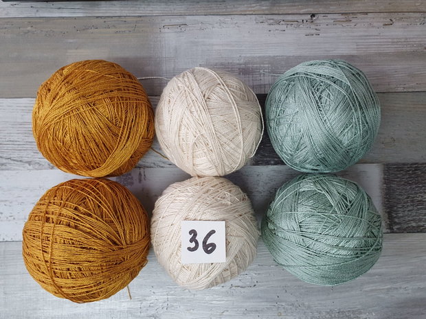 Bumbac mercerizat - lot 36