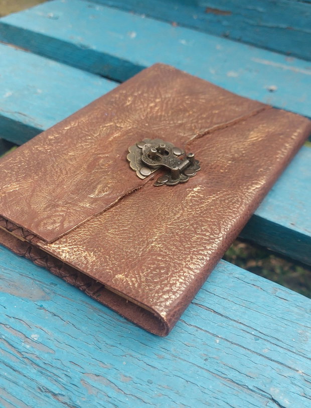 Jurnal/Agenda/Notebook/Coperta din piele naturala