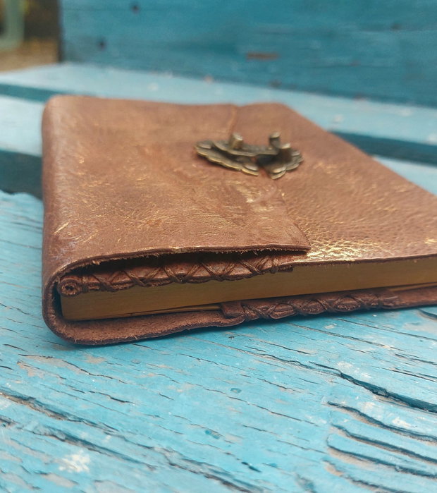 Jurnal/Agenda/Notebook/Coperta din piele naturala