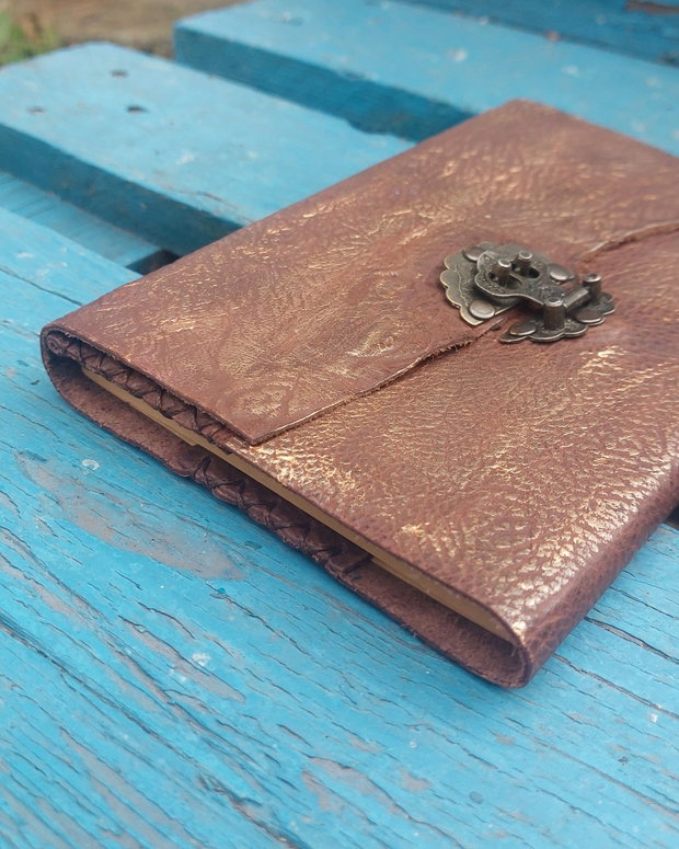 Jurnal/Agenda/Notebook/Coperta din piele naturala