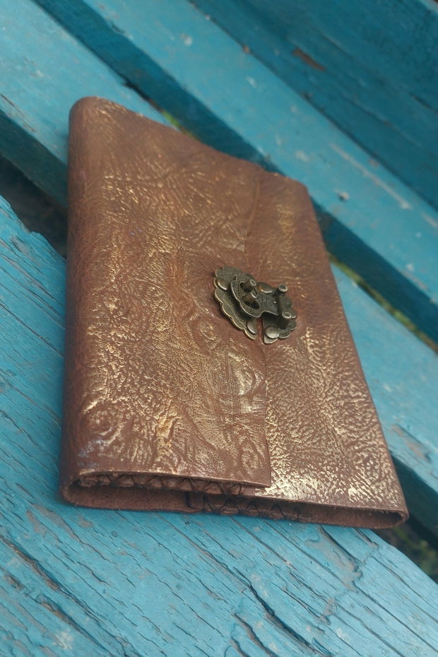 Jurnal/Agenda/Notebook/Coperta din piele naturala