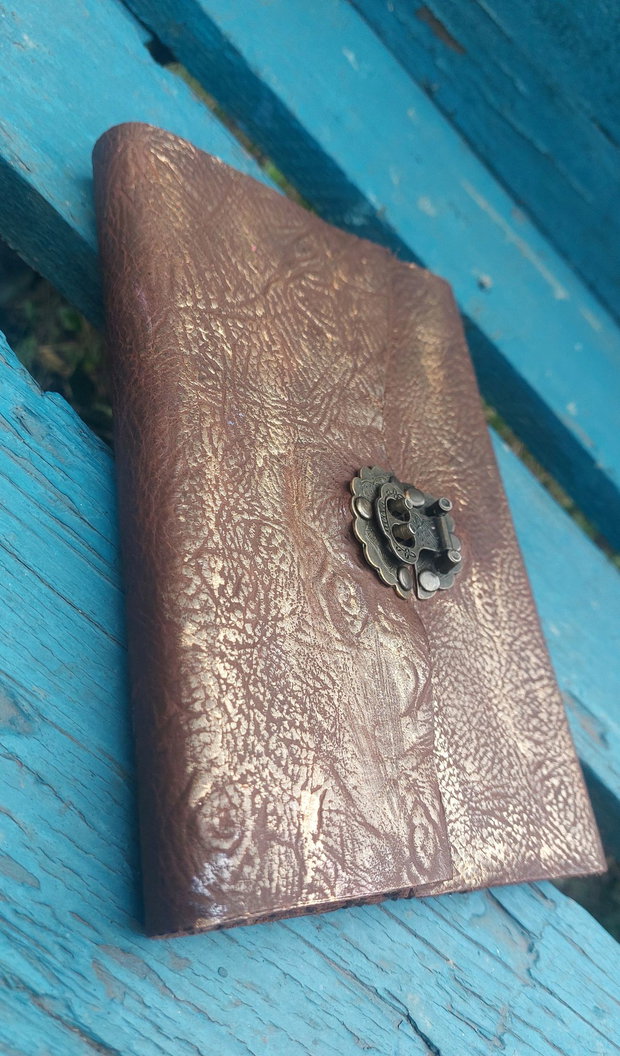 Jurnal/Agenda/Notebook/Coperta din piele naturala
