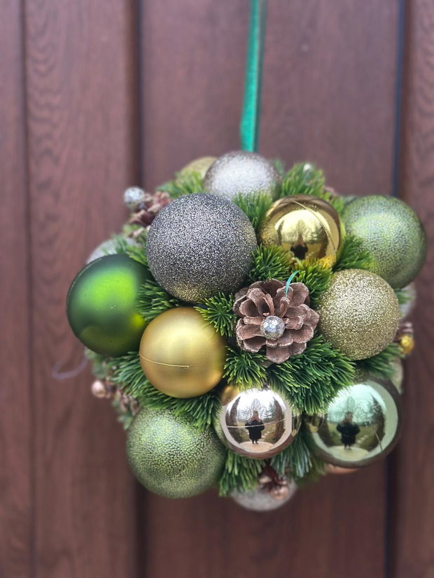 Aranjament decorativ Crăciun  Golden Green
