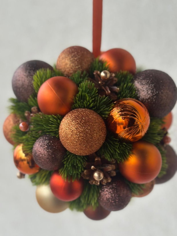 Aranjament decorativ Crăciun Copper Glow