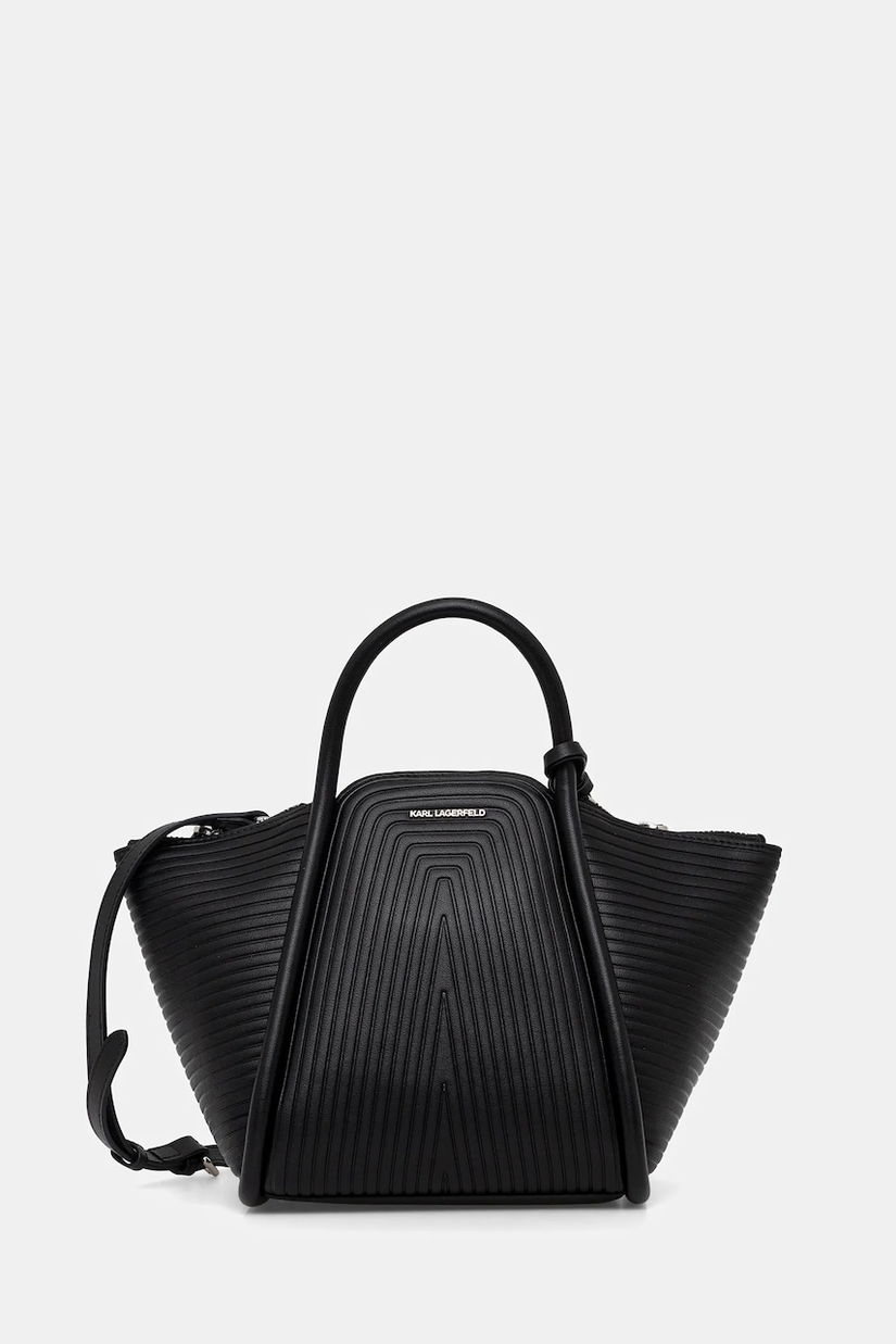 Karl Lagerfeld poșetă K/WELLEN MD culoarea negru, B1W30044