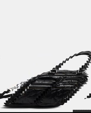 Karl Lagerfeld geantă K/KUILT culoarea negru, B1W30090