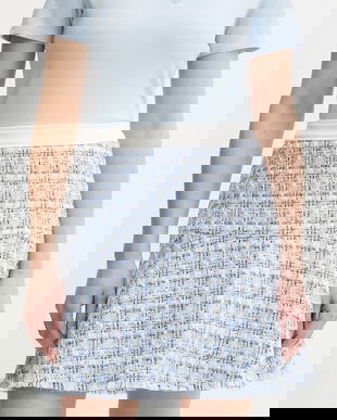 Morgan fustă JBLUO culoarea violet, mini, evazati, JBLUO