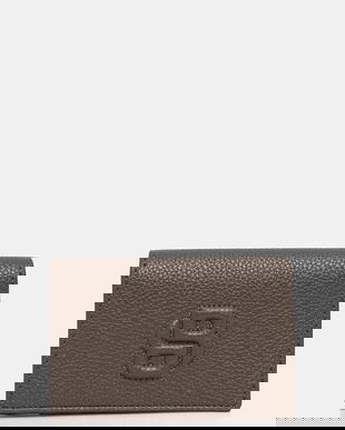 BOSS portofel femei, culoarea bej, 50536339