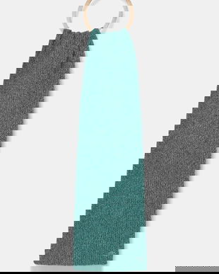 Lacoste esarfa de lana culoarea verde, modelator, RE4736