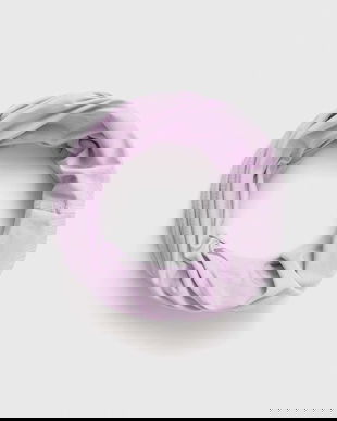 Nike fular impletit culoarea roz, neted