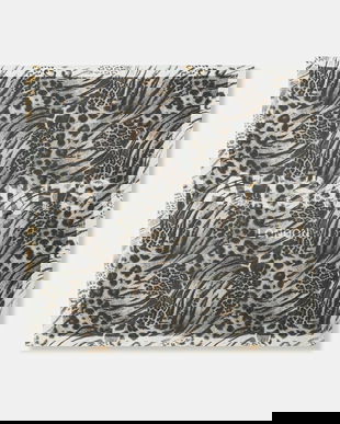 AllSaints eșarfă culoarea bej, cu imprimeu, 29ASWC531509