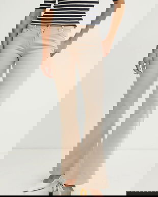 Luisa Spagnoli jeansi femei high waist, 542049