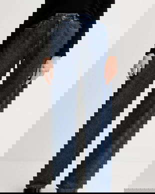 United Colors of Benetton jeans culoarea bleumarin, 43UNDE02B