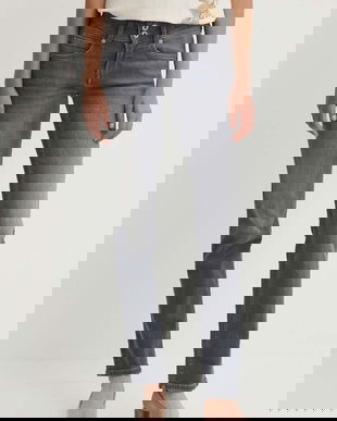 Pepe Jeans jeansi SLIM JEANS LW femei, culoarea albastru marin, PL204729UH7