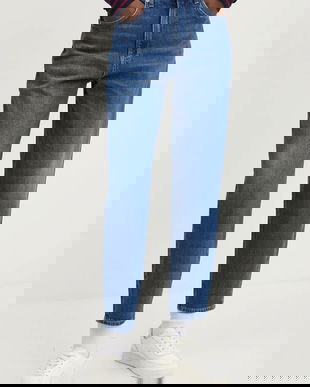 Tommy Jeans jeansi femei high waist, DW0DW19244