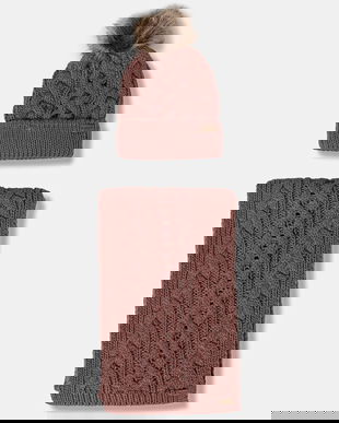 Barbour palarie si esarfa culoarea bej