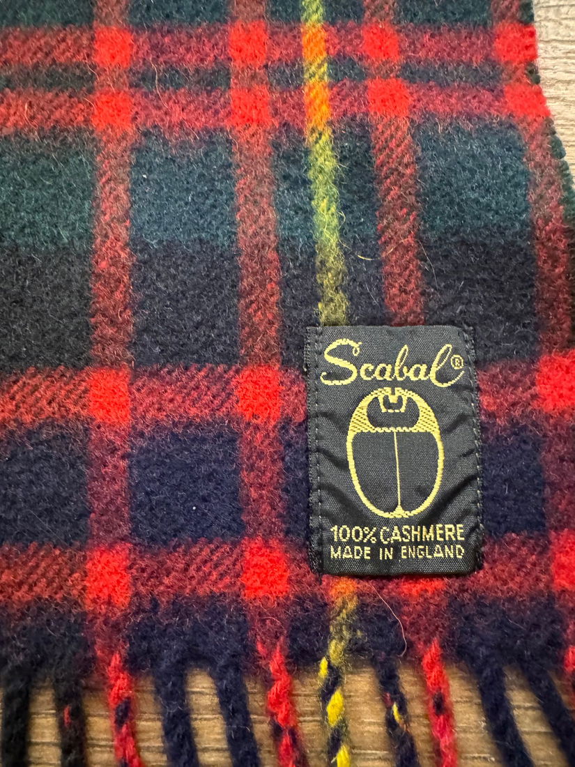 SCABAL BRAND EXCLUSIVIST FULAR SUPERB CASMIR 100%