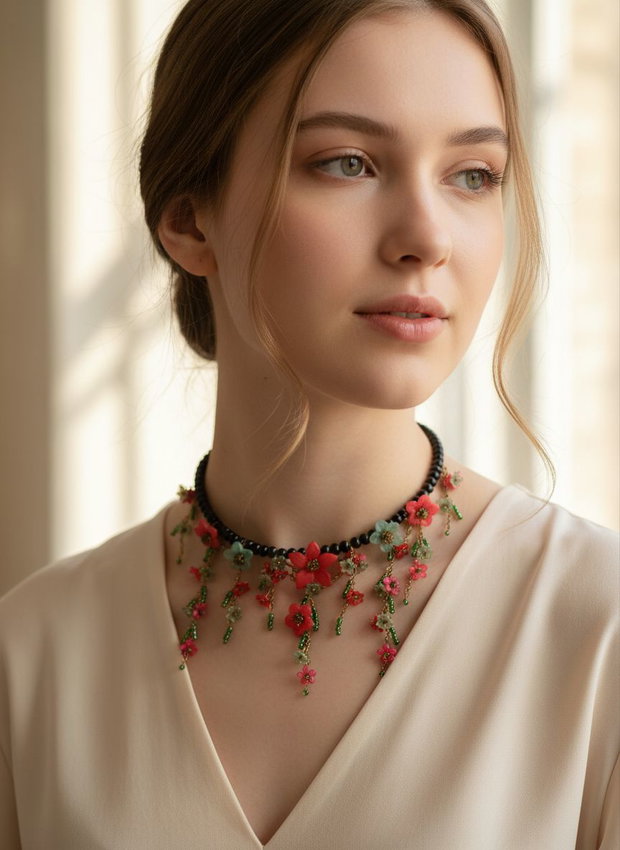 Colier floral