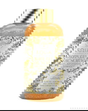 Gel Scrub pentru Corp - Eolia Cosmetics Body Gel Oil Scrub Gold Orchid, 250 ml